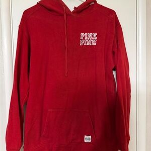 Victoria's Secret Red Hoodie Sweater
